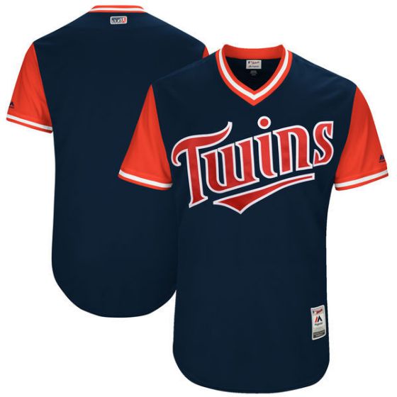 Men Minnesota Twins Blank Blue New Rush Limited MLB Jerseys->atlanta braves->MLB Jersey